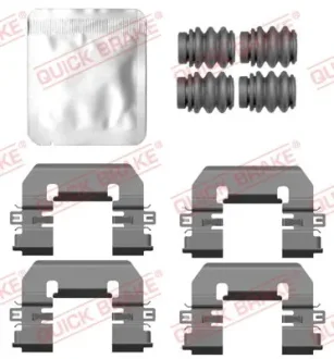 Комплект прижимних планок гальмівного супорту QUICK BRAKE 109-0212