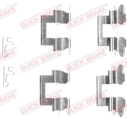 Направляющие суппорта комплект QUICK BRAKE 1091608 (фото 1)