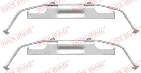 Рем/к-кт гальмівних колодок перед. BMW X5 (E53) 00-/5 (E39) -00 QUICK BRAKE 109-1642