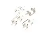Планка супорта (заднього) прижимна (к-кт) Subaru Forester/Impreza/Legacy III/IV 97-09 QUICK BRAKE 109-1711 (фото 3)