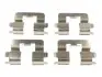 Монтажний набір гальмівних колодок задн TOYOTA COROLLA, COROLLA VERSO 1.3-2.2D 01.01-03.09 QUICK BRAKE 1091741 (фото 1)