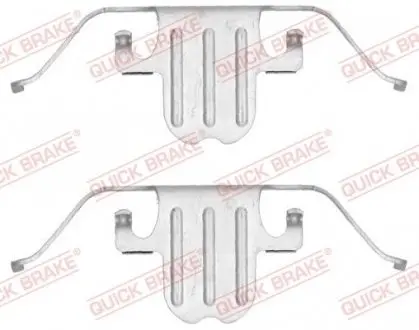 Монтажний компл.,гальм.колодки QUICK BRAKE 1091751