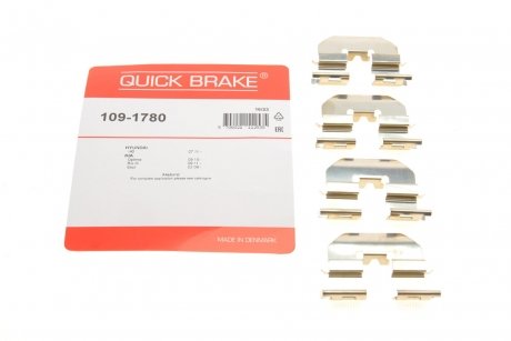 Монтажний компл.,гальм.колодки QUICK BRAKE 1091780