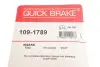 Монтажний компл.,гальм.колодки QUICK BRAKE 109-1789 (фото 6)