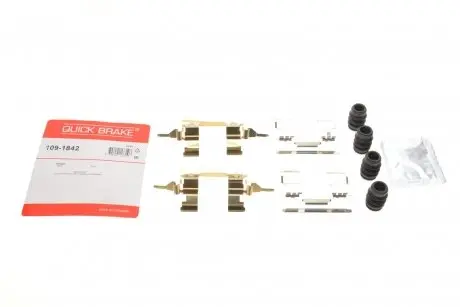Монтажний компл.,гальм.колодки QUICK BRAKE 1091842