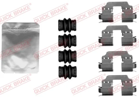 Монтажний компл.,гальм.колодки QUICK BRAKE 1091881