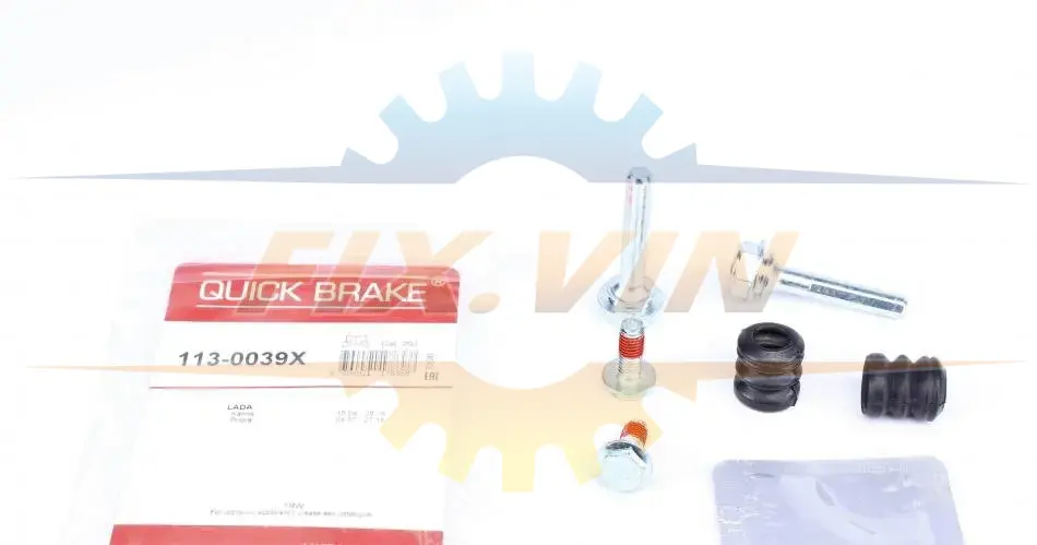 Направляюча супорта (переднього/к-кт) Lada Kalina/Priora 01- QUICK BRAKE 113-0039X (фото 1)
