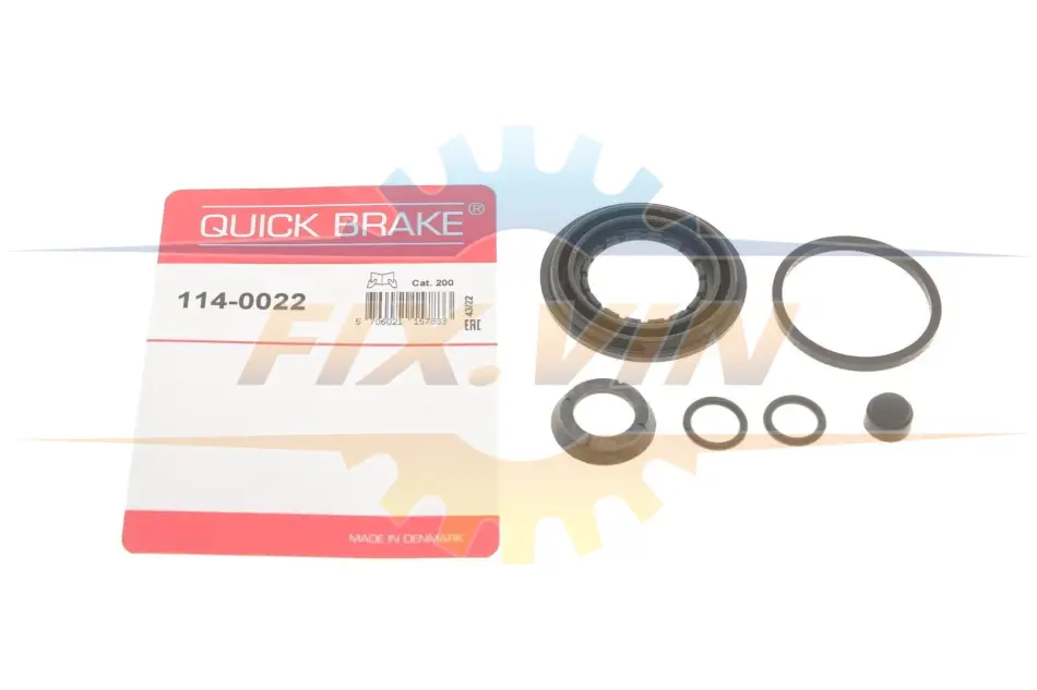 Ремкомплект супорта (заднього) Renault Master II 00- (d=42mm) Bendix-Bosch QUICK BRAKE 114-0022 (фото 1)