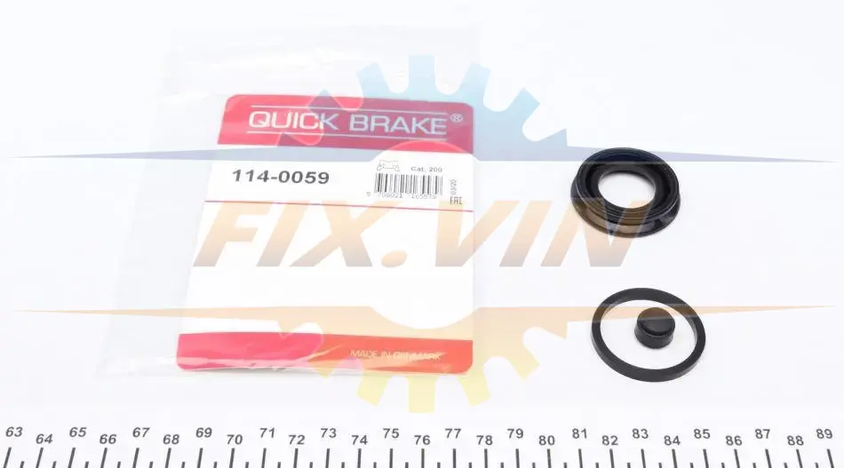 Ремкомплект супорта (заднього) Daewoo Lacetti 03- (d=32mm) (Dac) QUICK BRAKE 114-0059 (фото 1)