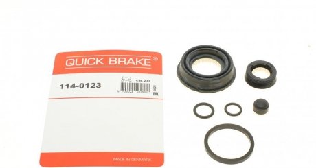 Ремкомплект супорта (заднього) Mini Mini/Toyota Yaris 01-07 (d=34mm) QUICK BRAKE 114-0123 (фото 1)