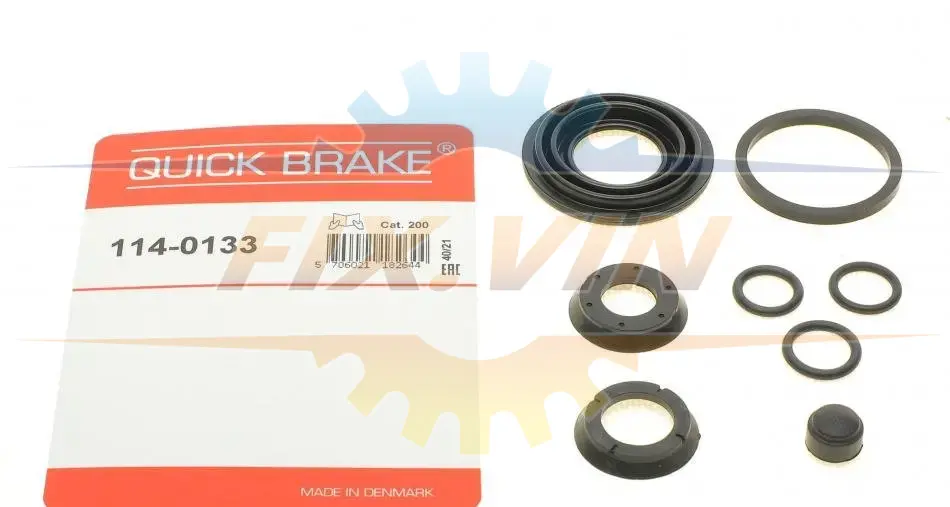 Ремкомплект супорта (заднього) Opel Astra G/Zafira 96-09 (d=36mm) QUICK BRAKE 114-0133 (фото 1)