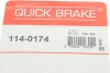 Ремкомплект супорта (заднього) Lexus RX 04-08 (d=42mm) QUICK BRAKE 114-0174 (фото 7)