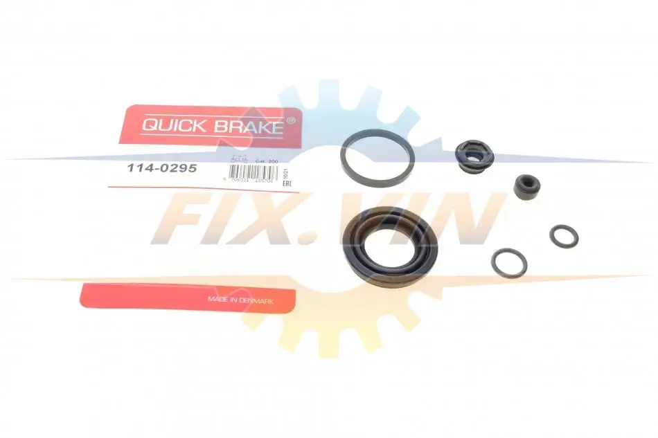 Ремкомплект супорта (заднього) Hyundai Solaris/KIA Rio 11- (d=34mm) (Mando) QUICK BRAKE 114-0295 (фото 1)