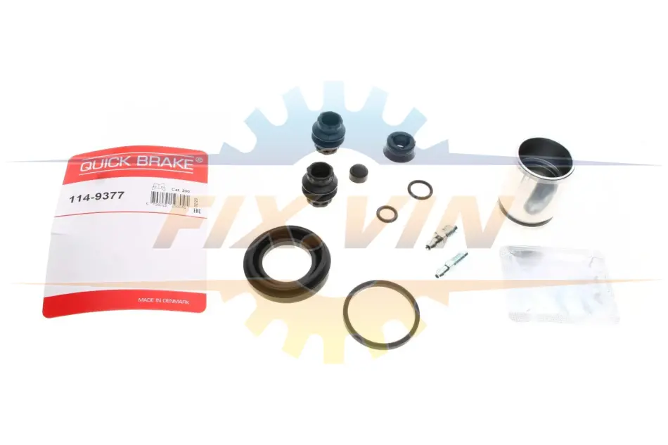 Ремкомплект супорта (заднього) VW Caddy III/T5/Renault Trafic 01- (d=41mm) (Lucas)(+поршень) QUICK BRAKE 114-9377 (фото 1)