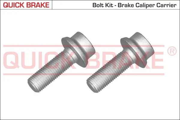 Монтажний болт гальмівного диску QUICK BRAKE 11630K (фото 1)