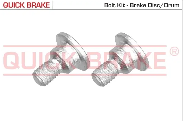 Монтажний болт гальмівного диску QUICK BRAKE 11660K (фото 1)