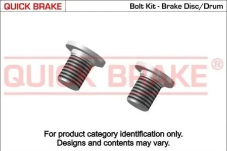 Болт гальмівного диска QUICK BRAKE 11662K (фото 1)