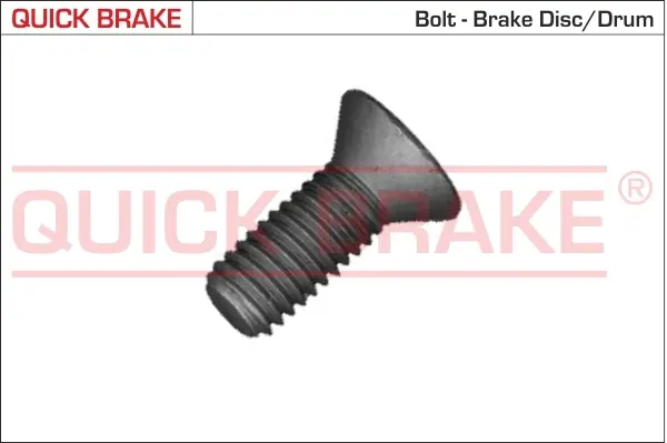 Болт кріплення скоби супорта QUICK BRAKE 11676 (фото 1)
