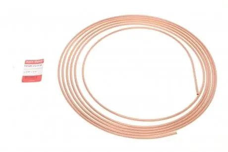 Трубка гальмівна 5.00m (3/16\'\') Copper/мідна QUICK BRAKE 1910R CU-5M