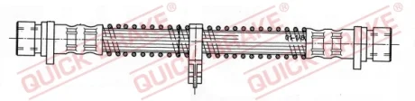 Гальмівний шланг QUICK BRAKE 22.920