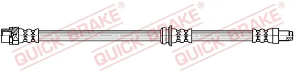 Гальмівний шланг QUICK BRAKE 32.121 (фото 1)