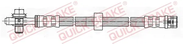 Гальмівний шланг QUICK BRAKE 50.104X (фото 1)