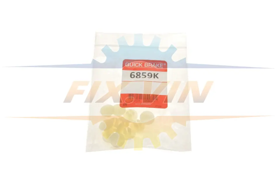 Ремкомплект механізму колодок ручника Skoda Roomster/VW Caddy II 95- (к-кт 12шт) QUICK BRAKE 6859K (фото 1)