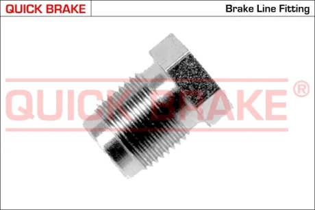 Фітинг гальмівної трубки QUICK BRAKE BX