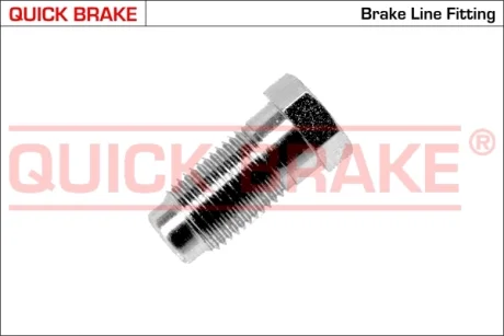 Фітинг гальмівної трубки QUIK BRAKE QUICK BRAKE C
