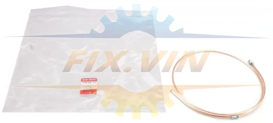 Гальмівна трубка з фітингами QUICK BRAKE CU-1100A-A (фото 1)