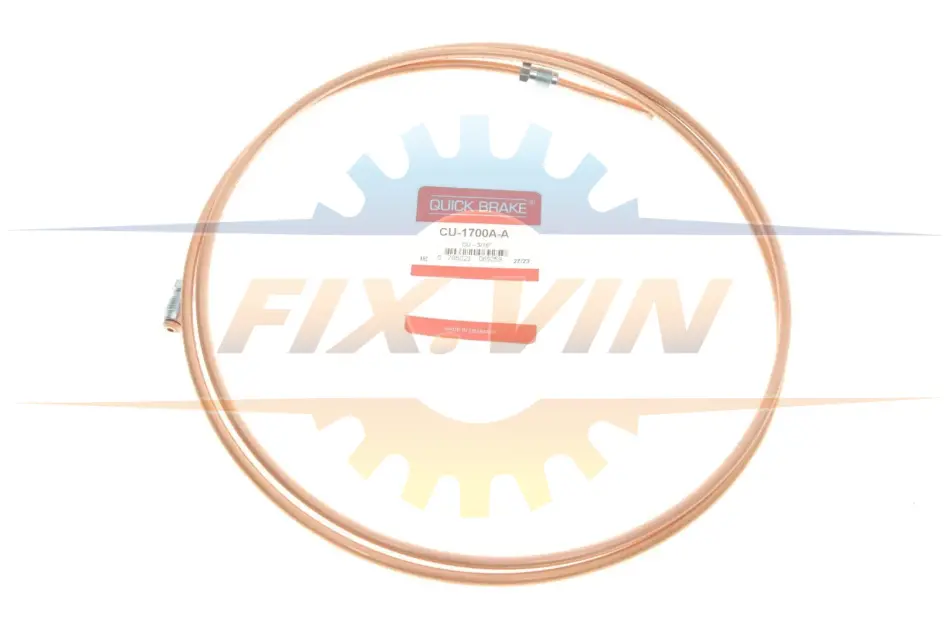 Гальмівна трубка з фітингами QUICK BRAKE CU-1700A-A (фото 1)