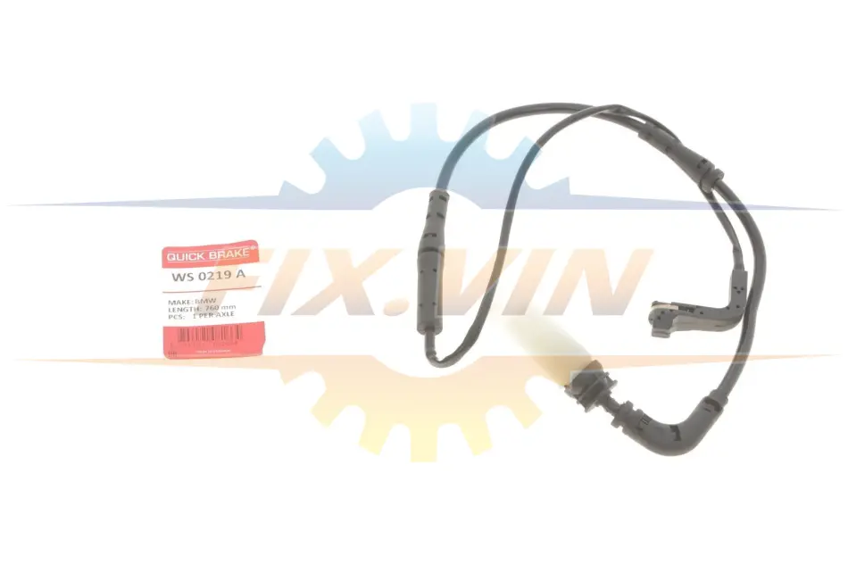 Датчик зносу гальмівних колодок QUICK BRAKE WS 0219 A (фото 1)