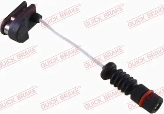 ДАТЧИК ИЗНОСА ДИСКОВЫХ ТОРМОЗНЫХ КОЛОДОК MERCEDES W202 97.08-, W208 98.07-02.06, W210 97.06-03.03 QUICK BRAKE WS0228B (фото 1)
