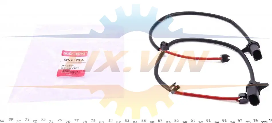 Датчик зносу гальмівних колодок QUICK BRAKE WS 0379 A (фото 1)