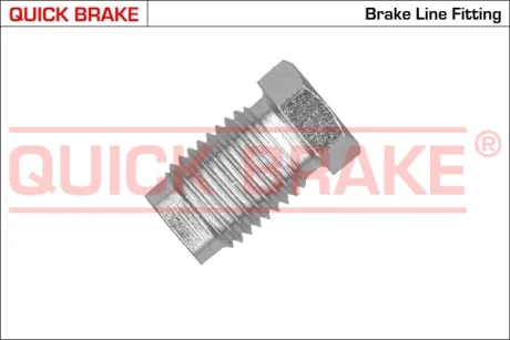 Фітинг гальмівної трубки QUICK BRAKE ZE