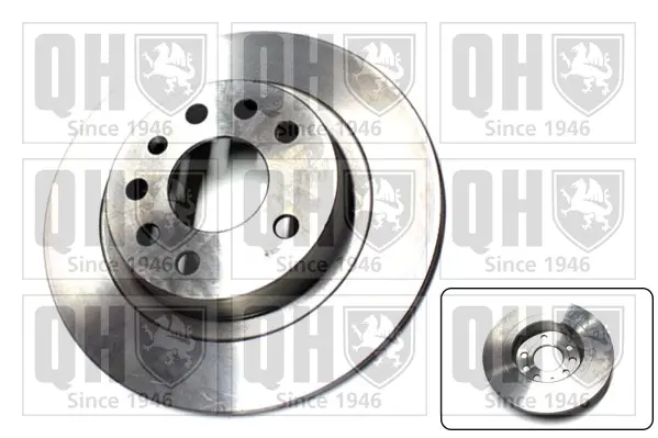 Гальмiвнi диски Opel Astra H/ZAFIRA B (A05) QUINTON HAZELL BDC5750 (фото 1)
