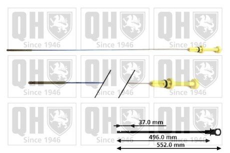 Щуп масляний QUINTON HAZELL QOD110