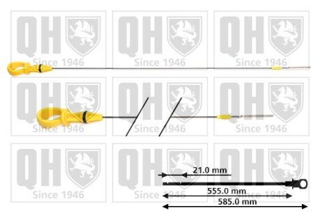 Щуп масляний QUINTON HAZELL QOD154