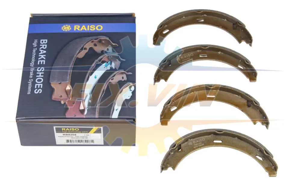 Колодки гальмівні бар. зад. MB C-Class (W202)/E-Class (W124/W210)/S-Class (W140) 88- RAISO RB8208 (фото 1)