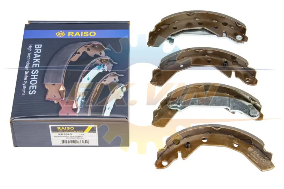 Колодки гальмівні бар. зад. Spark/Matiz 98- RAISO RB8645 (фото 1)