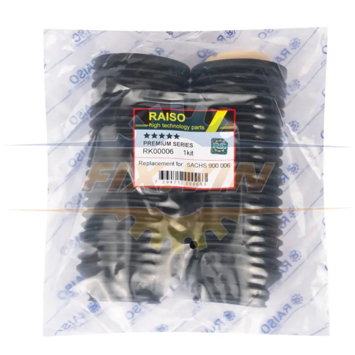 Пильник +відб. амортизатора заднього Audi 80 (B3/B4) 86-95 (к-т. 2 шт) RAISO RK00006 (фото 1)
