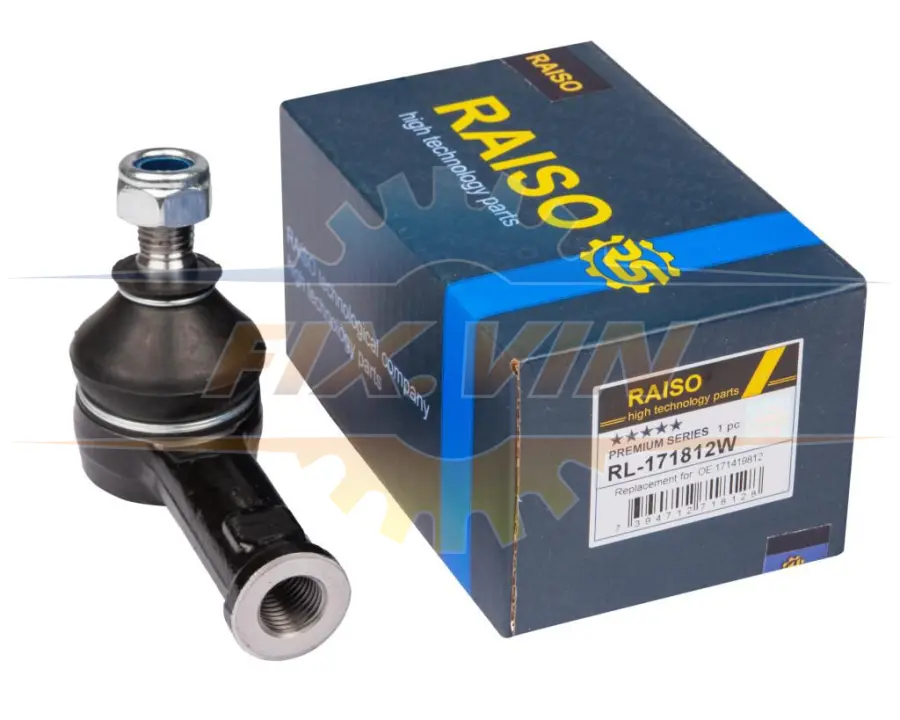 Наконечник тяги рульової VW Golf/Caddy/Jetta/Transporter 74-93 RAISO RL-171812W (фото 1)