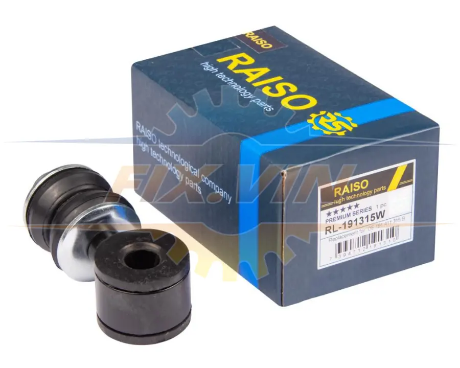 Стійка стабілізатора передня Audi A3/Seat Leon/VW Caddy/Golf V/Jetta III/Passat 82- RAISO RL-191315W (фото 1)