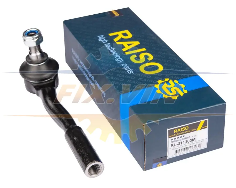 Наконечник тяги рульової (L) Mercedes-Benz CLS (C219), E-class (W211/S211/W212) 02-15 RAISO RL-211303M (фото 1)