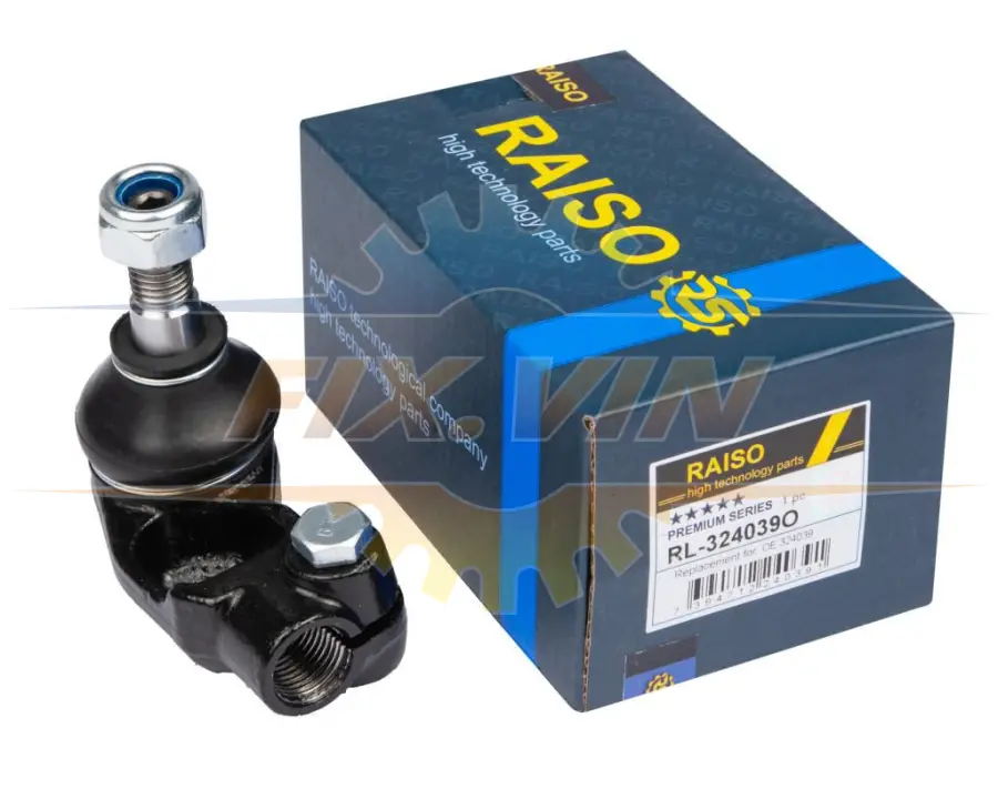 Наконечник тяги рульової (L) Opel Ascona/Kadett/Daewoo Lanos/Nexia 81- RAISO RL-324039O (фото 1)
