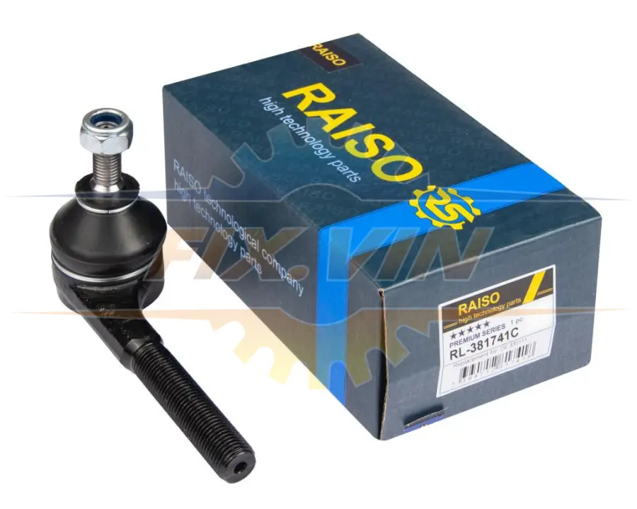 Наконечник тяги рульової Citroen C4/XM/Xantia/Peugeot 307/206/605 82- RAISO RL-381741C (фото 1)