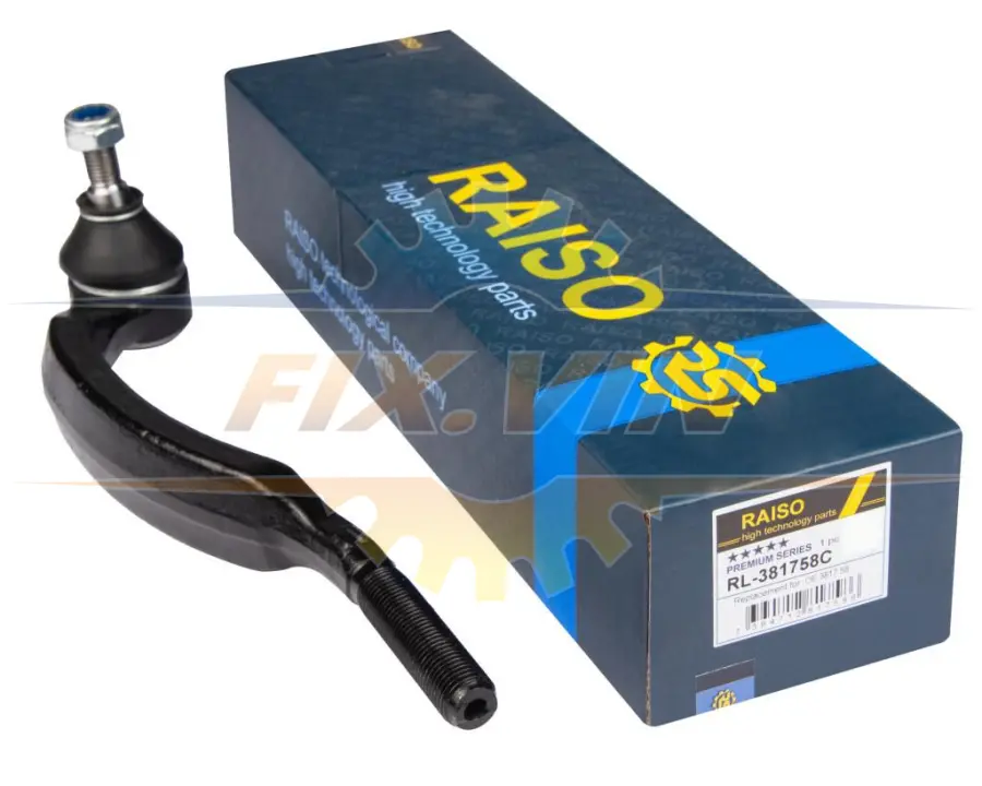 Наконечник тяги рульової лів. Citroen C6/Peugeot 407 04- RAISO RL-381758C (фото 1)