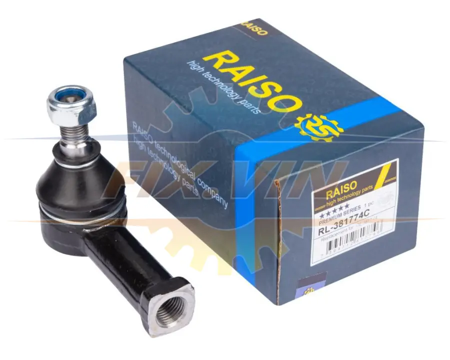 Наконечник тяги рульової Citroen C4/Peugeot 4007/4008/Mitsubishi Lancer VIII 06- RAISO RL-381774C (фото 1)