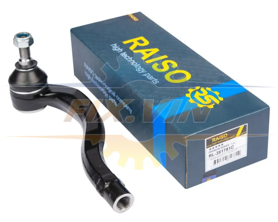 Наконечник тяги рульової (R) Citroen C5 III/Peugeot 508 08-18 RAISO RL-381781C (фото 1)