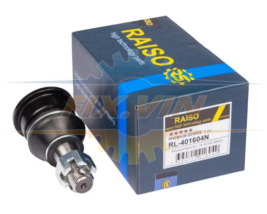 Шарова опора передня нижня на Nissan Primera/Sunny II 86-02 RAISO RL-401604N (фото 1)